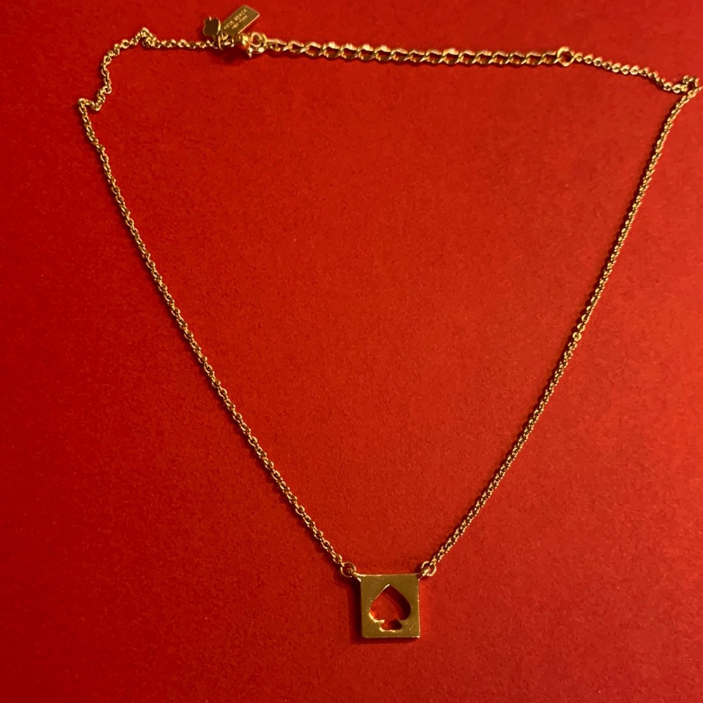 Kate Spade gold necklace